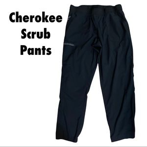 Cherokee Revolution scrub pants- Black